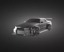 nissan r34 model