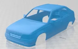 Opel Kadett 3 Door 1991 Printable Body Car