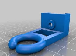 Open filament guide