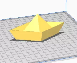 origami boat