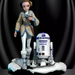 Padme and R2 Star Wars