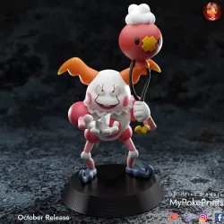 Pennywise Mr Mime - presupported figure