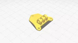 Plate Protek25 Naked Small ears attachment