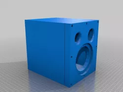 Ported speaker box