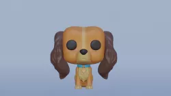 Printable Lady Funko from Lady and the Tramp