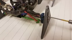 RC Camber and Toe adjustment plate