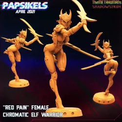 RED PAIN CHROMATIC ELF WARRIOR
