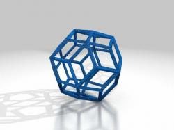 Rhombic Triacontahedron Wireframe 3D Models | Page 1 | STLFinder