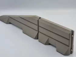 Road barrier 1/14 scale