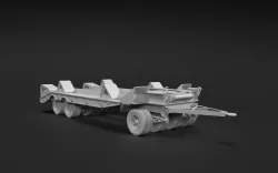 Rodgers tank transporter trailer