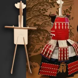 Samurai Armor Wood Stand