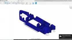 Scalextric - Chassis for Fiat 131 Abarth