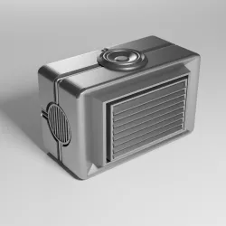 Sci-Fi Wall HVAC