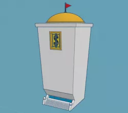 Scrooge McDuck's money bin