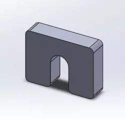 Snake MK3 Servo Mounting Bracket.