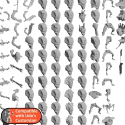Space Zombies Library for Udo's Customizer