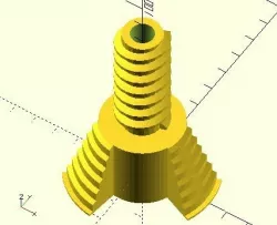 Spindle Spool Hub holder SCAD