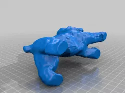 Springer spaniel Ceramic scan