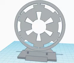 Star Wars Black Series Imperial Base with Logo