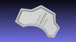 Star Wars Mandalorian Cara Dune Back Armor