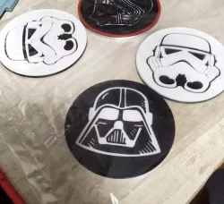 Star Wars Vader Coasters