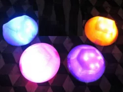 Steven Universe LED GEM, Wearable Glow Light Up Crystal Prop Amethyst Rose Quartz Pearl, Cosplay, Costume, Halloween