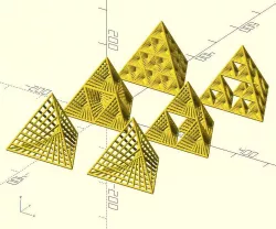 String tetrahedrons