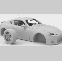 SUBARU BRZ INTERIOR MOD