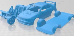 Subaru Impreza STi 2001 Printable Car