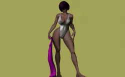 Swimsuit Aïko - erotic model *choose your censorship