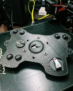 T300 GTE Blackout Mod (Thrustmaster buttons/logo)