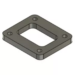 T4 TURBO MANIFOLD FLANGE 12MM THICKNESS