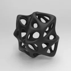 TABLE CUBE VORONOI PARAMETRIC TABLE LAMP