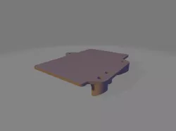 Tamiya CC01 - Receiver frame