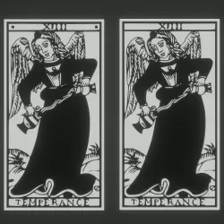 TEMPERANCE TAROT CARD