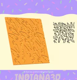 TEXTURE CARROTS DEBOSSER