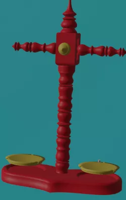 The scale of justice