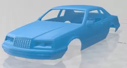 Thunderbird 1983 Printable Body Car