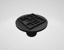 Tile plunger cutter - brick pattern
