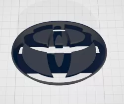toyota logo cutter