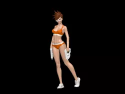Tracer Overwatch Figure My Version