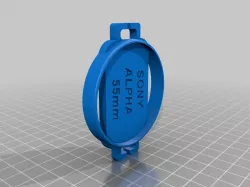 Update 55mm Lens Cap Holder for Sony Alpha
