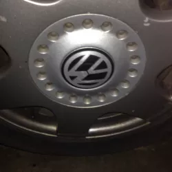 VW hub cap