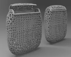 wallet clutch wallet bag pocket pocket voronoi bag