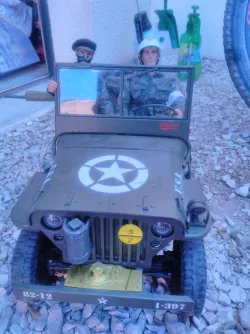 WINCH JEEP WILLIS 1/6 ROCHOBBY
