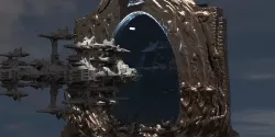 Wizards portal gateway with dreadnaught ship 2