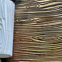 Wood grain texture rollers