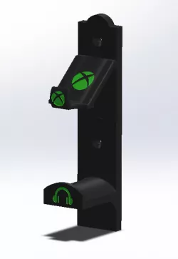 XBOX CONTROLLER AND HEADSET HOLDER