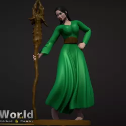 Young Baba Yaga - World of Witchcraft & Wizardry