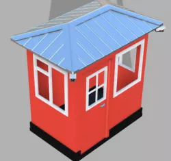 1:14 scale guard house